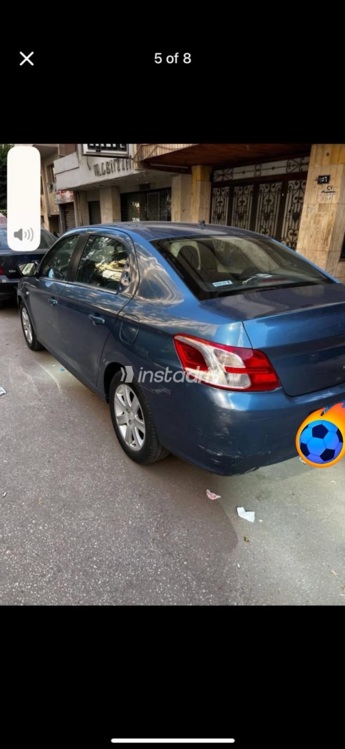 بيجو 301 2015 أبيض أوتوماتيك مستعملة للبيع في عين شمس - 5