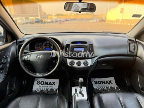 Hyundai Elantra 2021 Black Automatic Used for Sale in Nasr city - 1