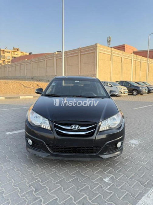 Hyundai Elantra 2021 Black Automatic Used for Sale in Nasr city - 9