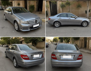 Mercedes C 180 2012 Dark Gray Automatic Used for Sale in Maadi