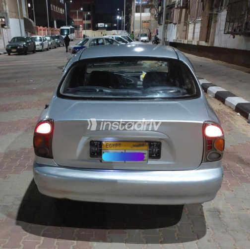 دايو لانوس 2 2002 فضي أوتوماتيك مستعملة للبيع في بورسعيد - 1