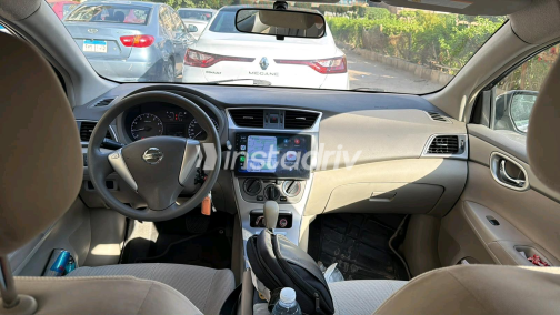 Nissan Sentra 2019 Dark Gray Automatic Used for Sale in Heliopolis - 5