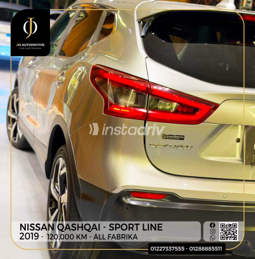 نيسان قشقاي 2019 فضي أوتوماتيك مستعملة للبيع في مصر الجديدة - 4