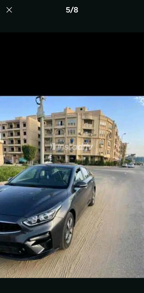 كيا جراند سيراتو 2019 رمادي أوتوماتيك مستعملة للبيع في القاهرة - 1
