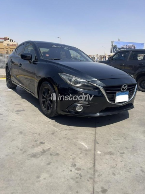 Mazda 3 2015 Black Automatic Used for Sale in Cairo - 2