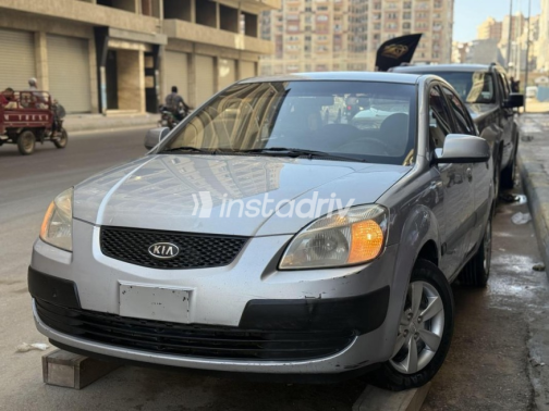 Kia Rio 2009 Silver Automatic Used for Sale in Greater Cairo ( Cairo + Giza) - 9