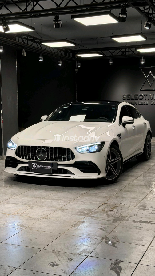 مرسيدس جي تي 43 2022 أبيض أوتوماتيك مستعملة للبيع في القاهرة - 4