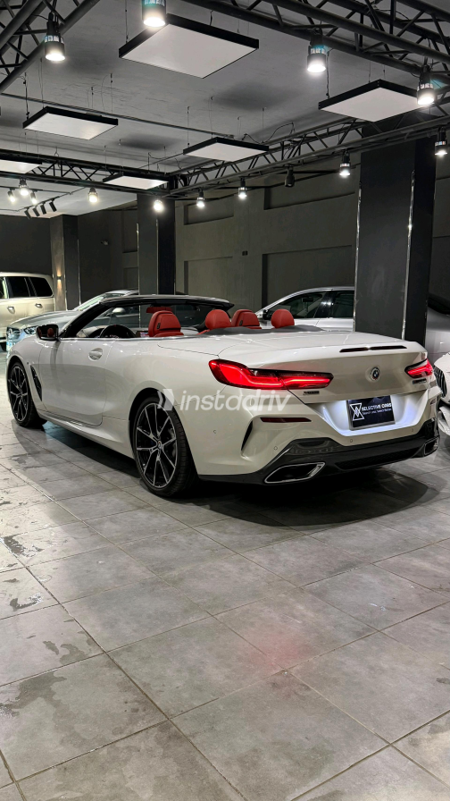 BMW M850 2020 White Automatic Used for Sale in Cairo - 3