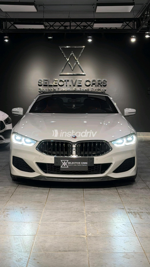 BMW M850 2020 White Automatic Used for Sale in Cairo - 4
