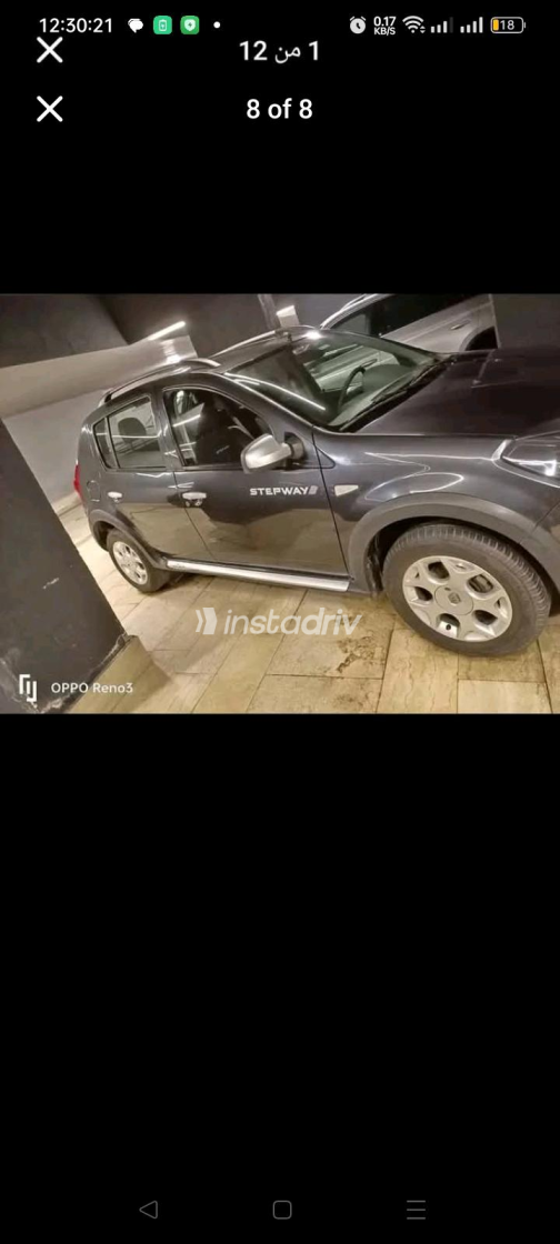 Renault Sandero Step Way 2013 Gray Manual Used for Sale in Helwan - 3