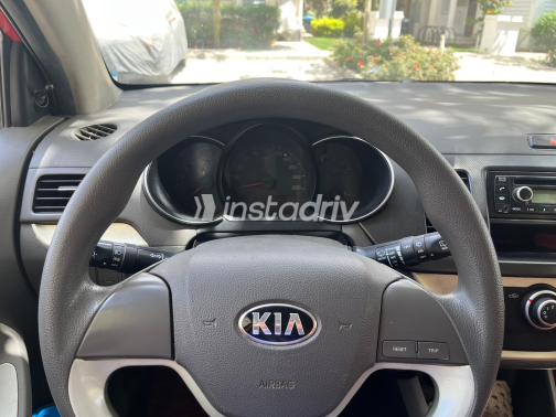 Kia Picanto 2016 Red Automatic Used for Sale in Giza - 4