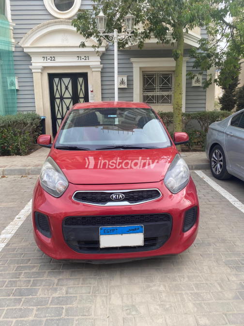 Kia Picanto 2016 Red Automatic Used for Sale in Giza - 5