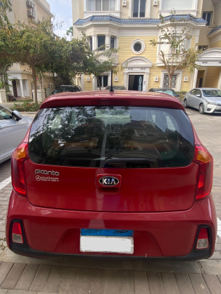 Kia Picanto 2016 Red Automatic Used for Sale in Giza