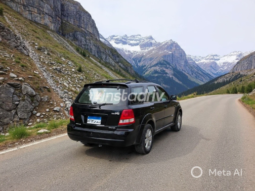 Kia Sorento 2004 Black Automatic Used for Sale in Beheira - 2