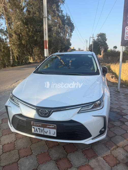 Toyota Corolla 2023 White Automatic Used for Sale in Dikirnis - 6