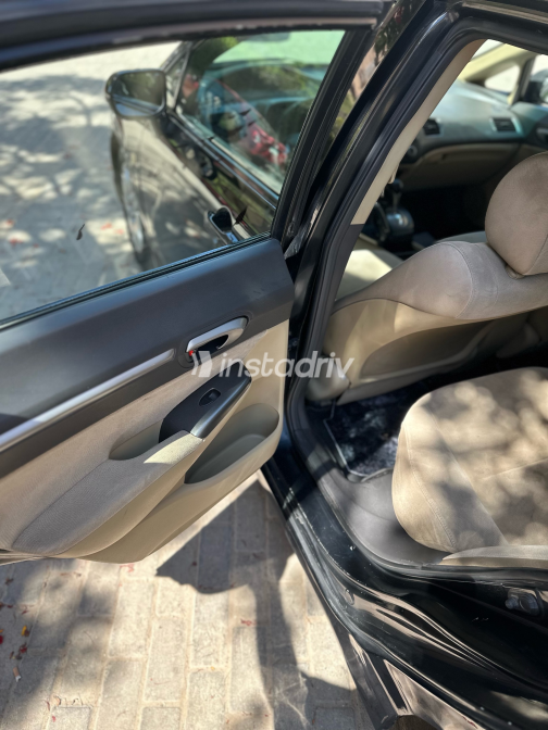 Honda Civic 2007 Black Automatic Used for Sale in Giza - 2