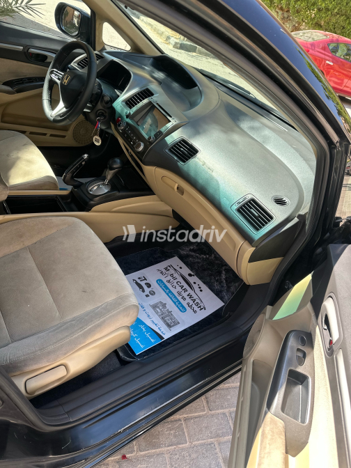 Honda Civic 2007 Black Automatic Used for Sale in Giza - 4