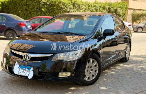 Honda Civic 2007 Black Automatic Used for Sale in Giza - 8