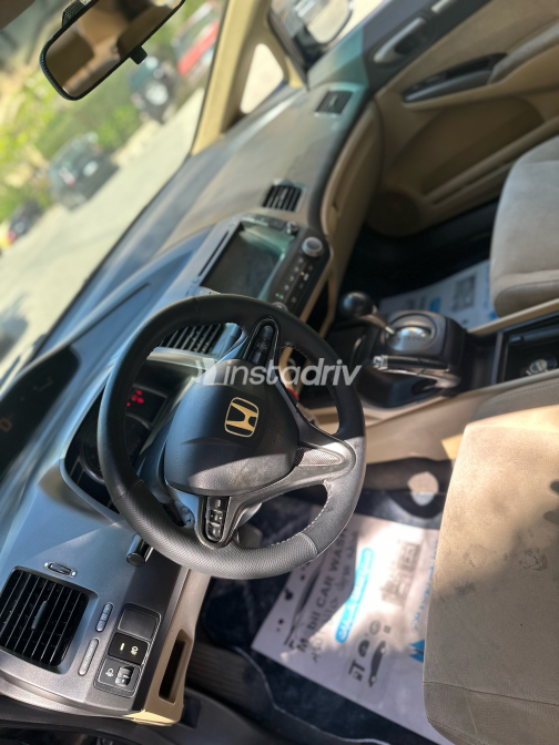 Honda Civic 2007 Black Automatic Used for Sale in Giza - 9