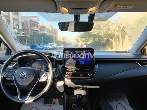 Toyota Corolla 2021 Black Automatic Used for Sale in Cairo - 3