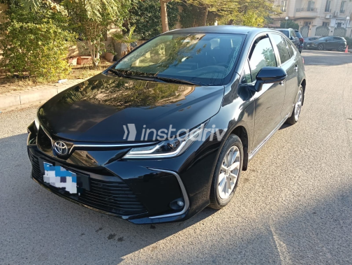 Toyota Corolla 2021 Black Automatic Used for Sale in Cairo - 8