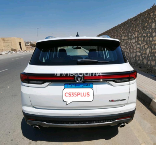 شانجان CS 55 2022 أبيض أوتوماتيك مستعملة للبيع في المعادى - 2