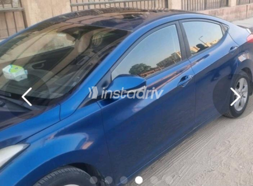 Hyundai Elantra MD 2016 White Automatic Used for Sale in Qena - 1