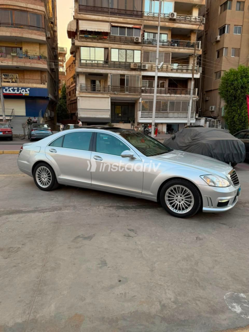 مرسيدس S 500 2006 فضي أوتوماتيك مستعملة للبيع في مصر الجديدة - 2