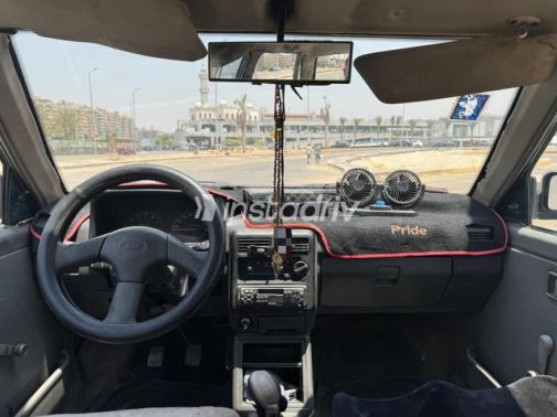Kia Pride 1997 Olive Green Manual Used for Sale in Nasr city - 4