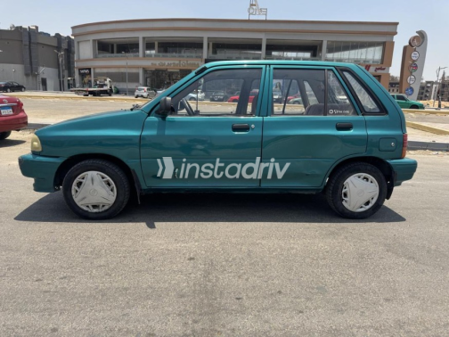 Kia Pride 1997 Olive Green Manual Used for Sale in Nasr city - 6