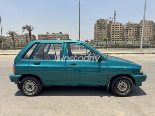 Kia Pride 1997 Olive Green Manual Used for Sale in Nasr city - 7
