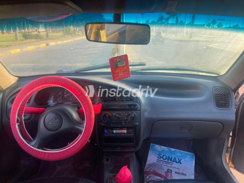 Chevrolet Lanos 2009 Silver Manual Used for Sale in Shobra - 6