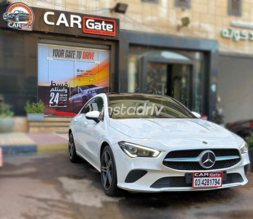 Mercedes CLA 200 2020 White Automatic Used for Sale in Greater Cairo ( Cairo + Giza) - 3