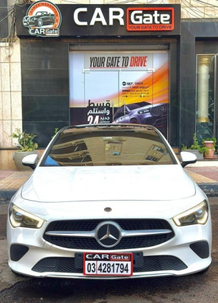 Mercedes CLA 200 2020 White Automatic Used for Sale in Greater Cairo ( Cairo + Giza)
