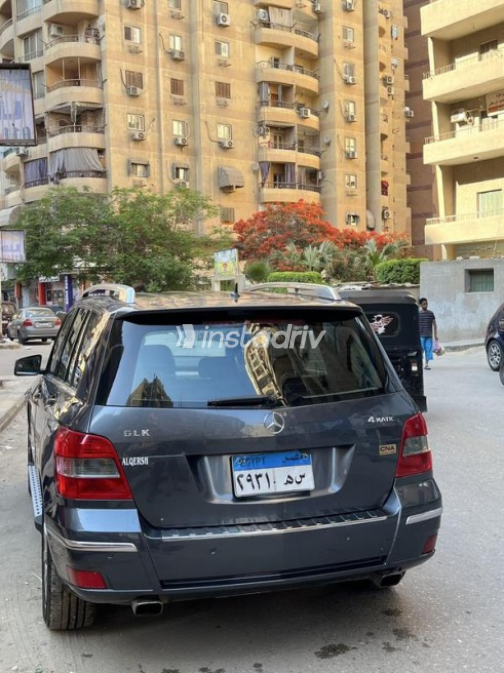 مرسيدس GLK 300 2010 رمادي أوتوماتيك مستعملة للبيع في الجيزة - 3