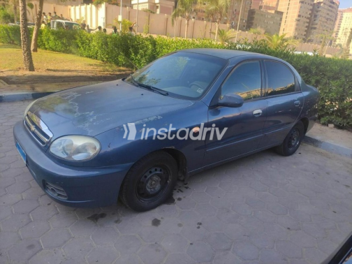 Chevrolet Lanos 2016 Dark Blue Manual Used for Sale in Nasr city - 1