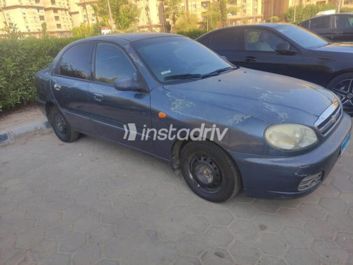 Chevrolet Lanos 2016 Dark Blue Manual Used for Sale in Nasr city - 2