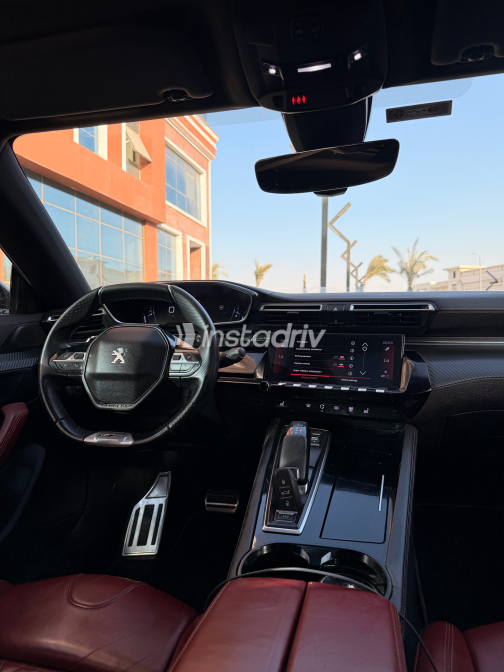 Peugeot 508 2019 Red Automatic Used for Sale in Nasr city - 4