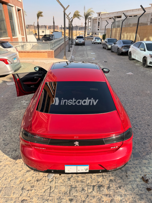 Peugeot 508 2019 Red Automatic Used for Sale in Nasr city - 7