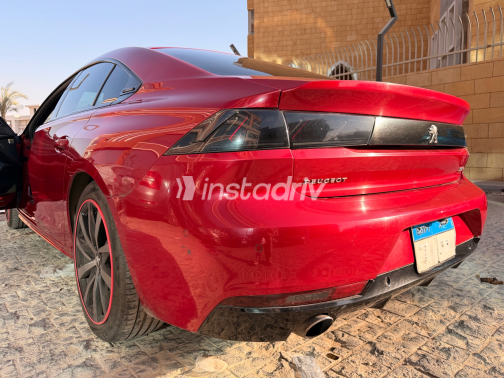 Peugeot 508 2019 Red Automatic Used for Sale in Nasr city - 9