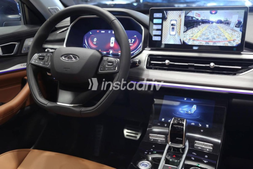 Chery Tiggo 8 Pro 2022 Blue Automatic Used for Sale in Sohag - 3
