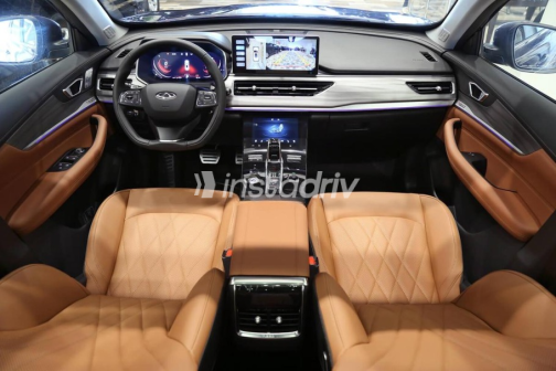 Chery Tiggo 8 Pro 2022 Blue Automatic Used for Sale in Sohag - 4