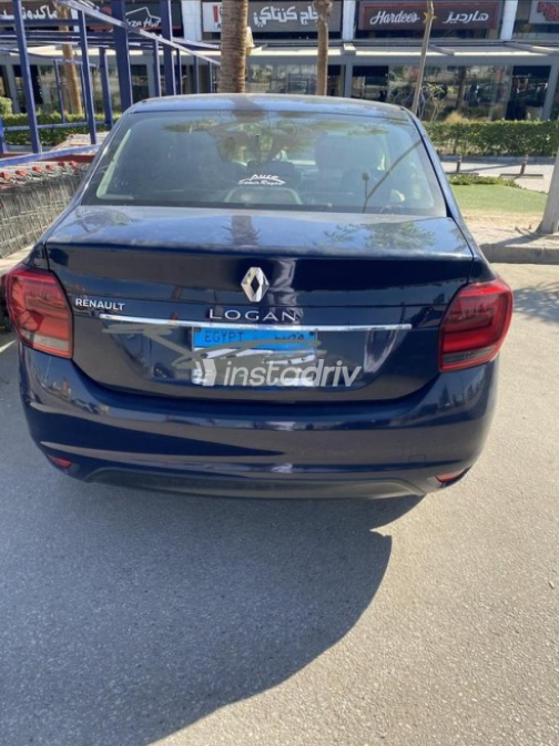 Renault Logan 2021 White Manual Used for Sale in Greater Cairo ( Cairo + Giza) - 3