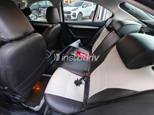 Skoda Octavia 2014 Black Automatic Used for Sale in Maadi - 4