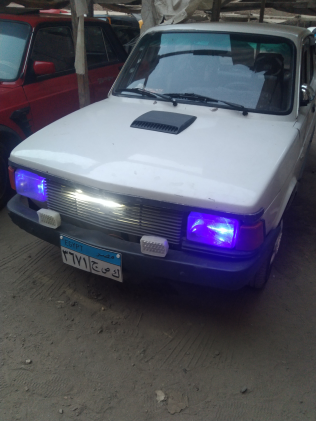 Fiat 127 1987 White Manual Used for Sale in Cairo
