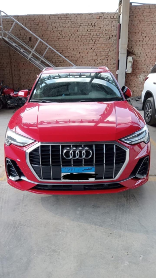 Audi Q3 2020 Red Automatic Used for Sale in Qalyubia