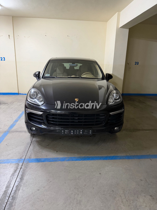 Porsche Cayenne S 2017 Black Automatic Used for Sale in Cairo - 1