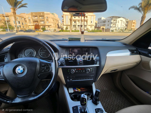 بي ام دبليو X3 2012 أبيض أوتوماتيك مستعملة للبيع في الجيزة - 4