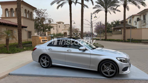 مرسيدس C 180 2015 فضي أوتوماتيك مستعملة للبيع في المقطم - 7