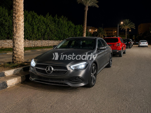 Mercedes C 180 2023 Dark Gray Automatic Used for Sale in Cairo - 3